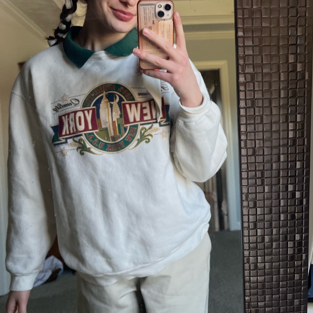 Vintage New York pull over crew neck